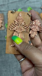 7.2K views · 92 reactions | Shaktirupena -1 Here we go our 1st exclusive durga puja collection. Wooden based 24carat gold plated durga pendant. Online booking available. In store will be available after 5 days. Booking number 9051012929 #goldplatedjewelry #thankyouforyoursupportalways #shoppingtime #24caratgold #khoyai #trendydesign #thankyouforyoursupportfollowers #thankyouforyoursupport #JewelryAddiction #khoyaiboutique #24carate | Khoyai Boutique. | Facebook