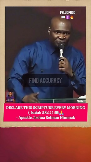 689 reactions · 40 shares | Declare this Scripture Every Morning...