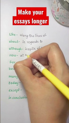 Do you need to make your essays longer?