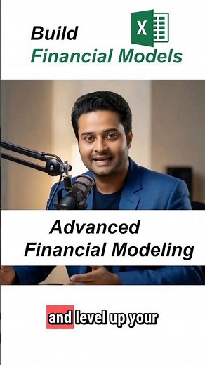 Excel Financial Modeling Dashboard 🔥 Finance Skills in 60 Seconds