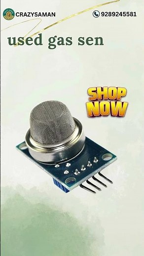 MQ-4 Methane Gas Sensor | Smoke Detector Project Using Arduino #gasdetector #mq4 #smokedetector