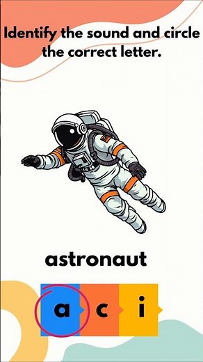 Lesson 6 - Phonics Letter A | Circle the Letter Worksheet Game for Kids (Age 3-5)