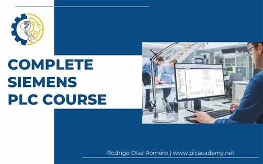 SIEMENS TIA PORTAL PLC Course Basic & Intermediate Pt1 PLC 2024-2