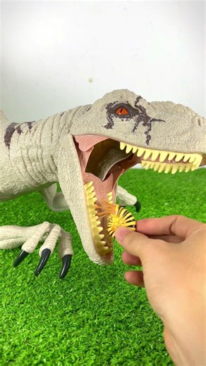 ASMR Dinosaur T-rex Atrociraptor #unboxing #toys #jurassicworld #asmr #shortsvideos
