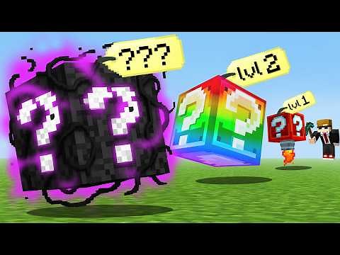 Upgrading Lucky Blocks in Minecraft