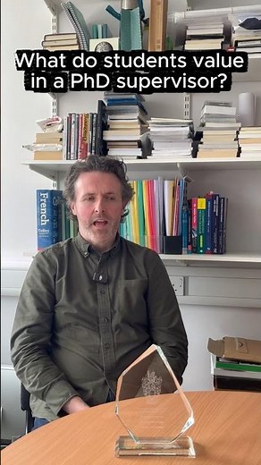 PhD Supervisor Insights: What Do Students Value in a Supervisor?