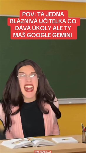 Míša Syno on Instagram: "Tak co používáte už Gemini od Google ? 😜 #school #fyp #sketch #ChatwithGemini #spoluprace @o2_cz"