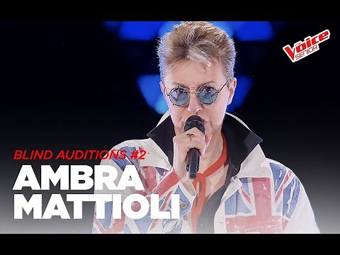 Ambra Mattioli “Heroes” - Blind Auditions #2 - The Voice Senior