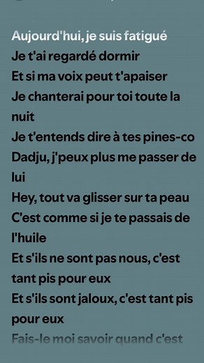 #spotify #song#lyric #DADJU #Reine @Spotify 🎵 @DADJU Dadju reine 👸 Abonnez-vous svp 🙏🙏