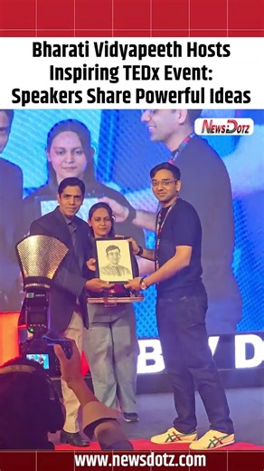 Bharati Vidyapeeth Hosts Inspiring TEDx Event: Speakers Share Powerful Ideas