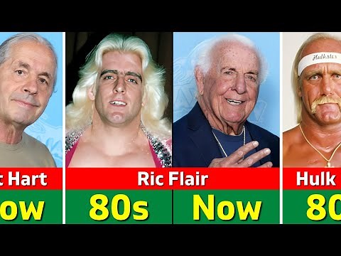 80s WWE Wrestlers Then vs Now : Shocking Transformations