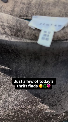 I’m gathering up some pretty secondhand clothes for Sundays live sale at 4 pm PST. Already I can tell that the rack is going to be so incredible! This is just a quick peek at what I found at just one thrift store today 🤩♻️✨💖✨ #upscaleresale #secondhandstyle #thriftedfinds #sustainablefashion | Make Good