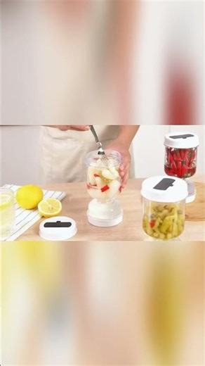 Pickling Divider | Dry and Wet Food Storage Jar. #shorts