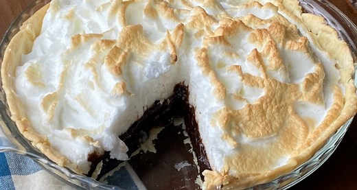 Stop for this one.. it's the only recipe you need for chocolate pie!