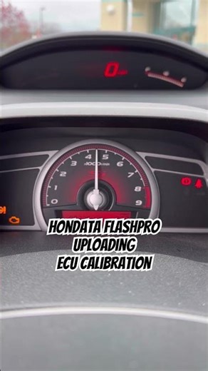 Uploading Hondata Flashpro ECU Calibration to 8th Civic Si