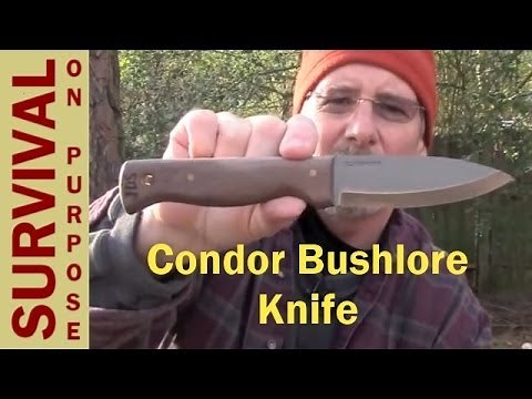 Condor Bushlore Knife Review Survival Gear