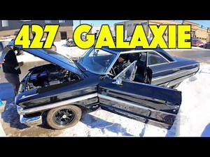 1964 Galaxie 427 COLD Start - That Was A Battle!