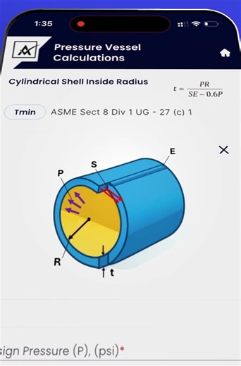 AsInt Core Calculator Upgrade | ASME Pressure Vessel Calculations Made Simple