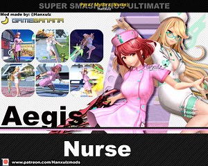 Pyra / Mythra (Nurse) Mod for Super Smash Bros. Ultimate | SSBU Mods