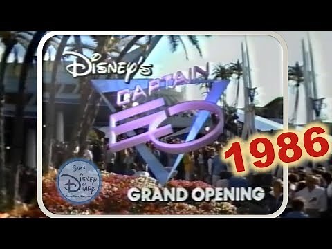 Disney’s Captain EO Grand Opening (1986)