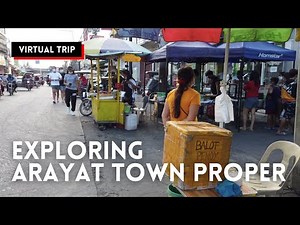 Arayat Town Proper Walking Tour | Pampanga Tour [4K]