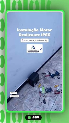 + Uma instalação completa com produtos IPEC - Tecnologia e qualidade de verdade ✅