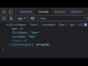 JS Tips || Store key value pairs in arrays.