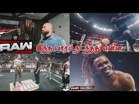 MASK MAN ATTACK LOGAN PAUL! RUSEV VS OBA FEMI! CM PUNK VS FIN BALOR FACE TO FACE AT RAW! AK WRESTLIN