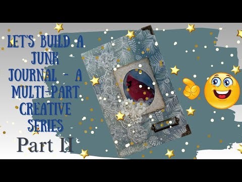 Building a Junk Journal from Scratch | Part II: Cover Decor, Lace Pages & First Page Design