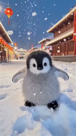 Pengo the little cute pengüin - Pengo, el pequeño y dulce pingüino