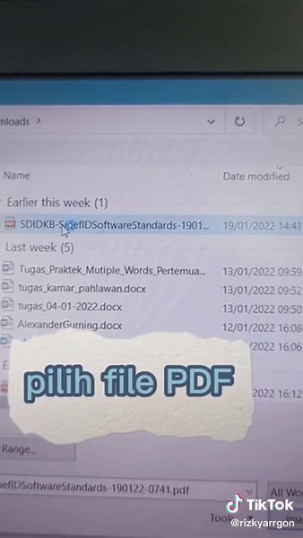 cara insert file pdf ke ms.word