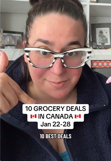 🎉🇨🇦 Jan 22-28th! 10 best grocery deals in Canada! Let’s gooooo! Make sure to check your local flyers so you don’t miss out on the deals in your area! Use our @Flashfood referral DIAN3JHPF to get so many deals! #dealsincanada #canadiancouponer #onabudget #canada #groceryshopping