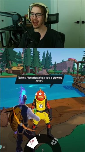 Blinky Fishstick! New Fortnite Simpsons NPC!