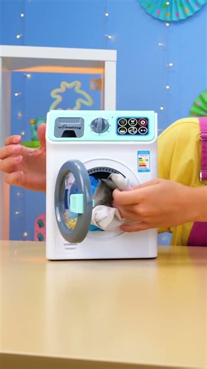 Mini Washing Machine Magic! 🧦💦