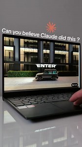 How I build with Claude 👇 Academy in bio 🔗 Video autoplay muted loop with CSS mix-blend-mode screen makes smoke float over any dark background GSAP ScrollTrigger swaps entire scene environments on scroll from smoke to architecture in one transition Three.js environment map reflects real architecture lighting onto the 3D G-Wagon surface automatically CSS backdrop-filter blur creates the frosted glass rewards widget without any image assets Particle system via Three.js Points geometry simulates 
