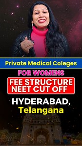 MBBS in Telangana: Top Private Medical Colleges in Telangana - Fee Structure & Cut Off | Private MBBS colleges in India 1. Malla Reddy Medical College for Women 2. Dr. VRK Women's Medical College Telangana has several private medical colleges offering MBBS and postgraduate programs. These institutions provide education and training in medical sciences. Examples include Kamineni Institute of Medical Sciences, Mamata Medical College, and Mediciti Institute of Medical Sciences. Admissions are prima
