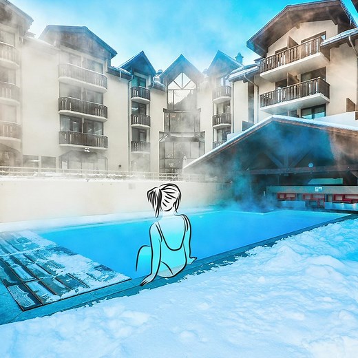 Avez-vous déjà poussé la porte d'un spa de montagne ? Au pied du Mont-Blanc en Haute-Savoie, découvrez le Deep Nature Spa le Refuge des Aiglons et vivez l'expérience du bien-être alpin ! Piscine extérieure chauffée, jacuzzi avec vue sur l'Aiguille du Midi, hammam, sauna, salle de fitness, douche sensorielle, salle de détente avec tisanerie biologique... C'est parti pour 2h10 de bonheur à savourer en duo ! | Wonderbox.fr