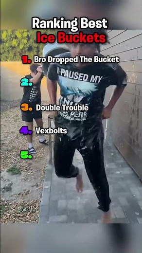 Ranking Best Ice Bucket Challenges 😂