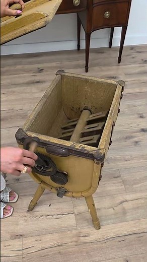 Antique Butter Churn with Farmhouse Character 🧈