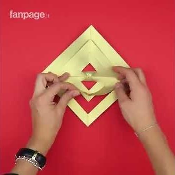 Come realizzare una stella di Natale con il cartoncino