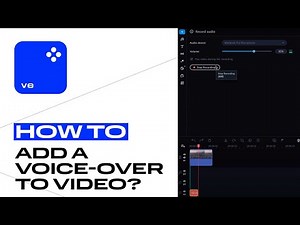 How to add a voice-over to video?
