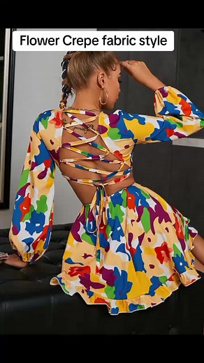 Flower Crepe Fabric Styles: Fashion Inspiration & Design Ideas