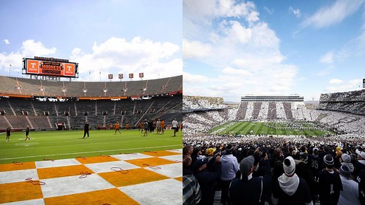 Top 10 loudest college football stadiums in 2024 ft. Neyland Stadium