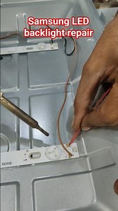 Samsung 40”inch LED backlight repair #led