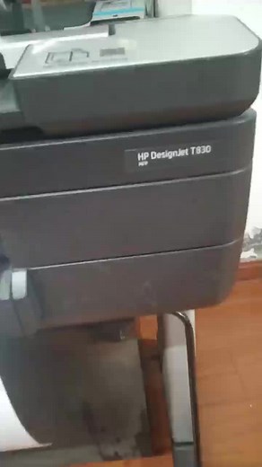惠普T830 如何装纸
