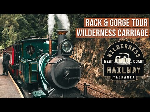Tasmania's West Coast Wilderness Railway | Train Travel Vlog | Rack and Gorge Tour