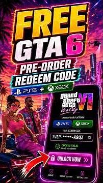 How to Get GTA 6 for FREE 🔑 PS5 & Xbox Redeem Code Method 2026 🎮