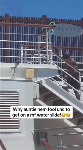 Funny Water Slide Fails: Auntie Nem's Prank