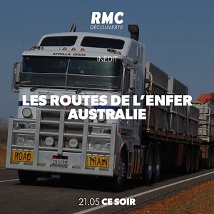 🚛 C'est reparti pour le marathon de poids lourds sur les routes les plus périlleuses du bush australien ! Embarquez dans la cabine de ces monstres de l’asphalte 📺 Les route de l'enfer : Australie, inédit, ce soir à 21h05 sur #RMCDécouverte | RMC Découverte
