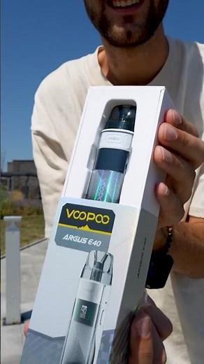 Argus E40 from Voopoo #unboxing